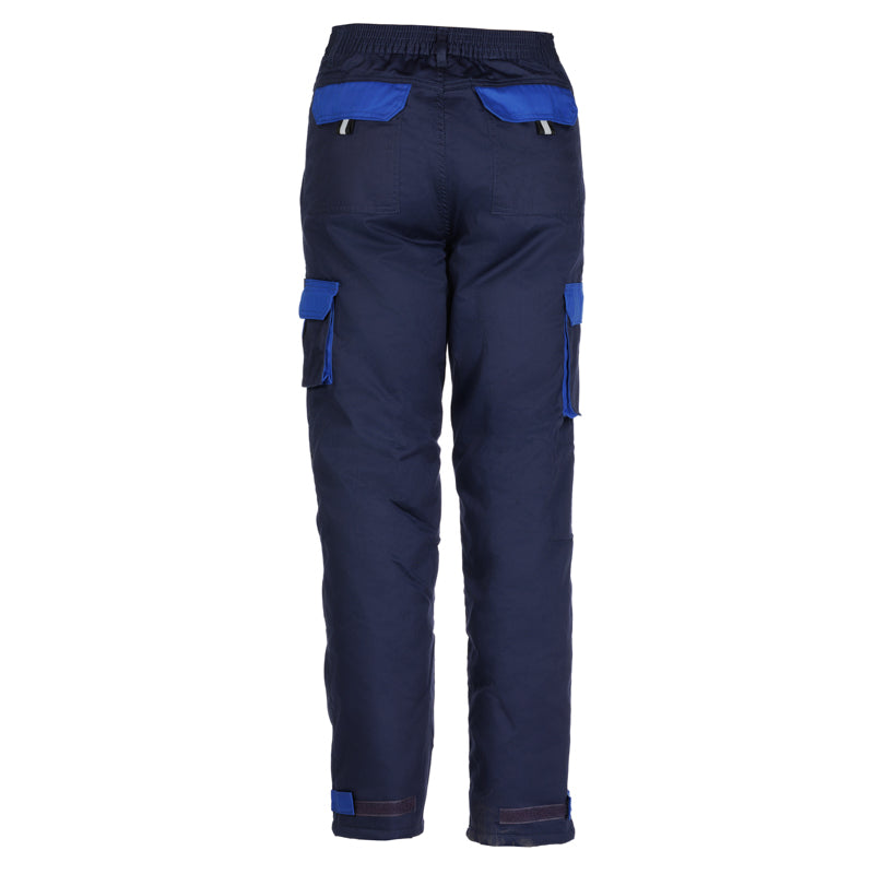 Radne pantalone postavljene Contrast teget