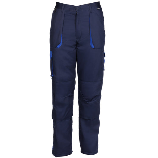 Radne pantalone postavljene Contrast teget