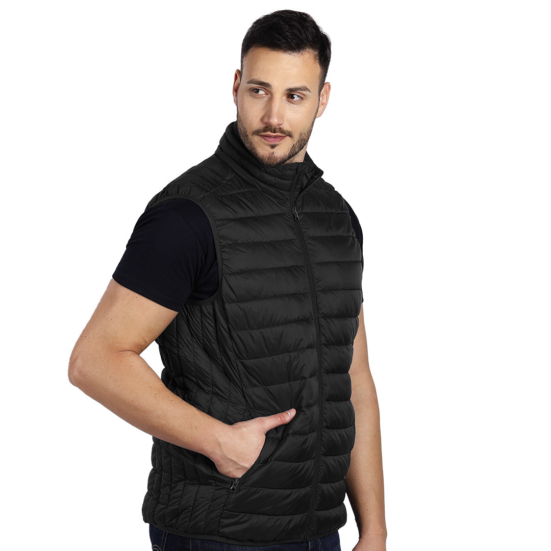 RINO VEST BLACK prsluk, crni