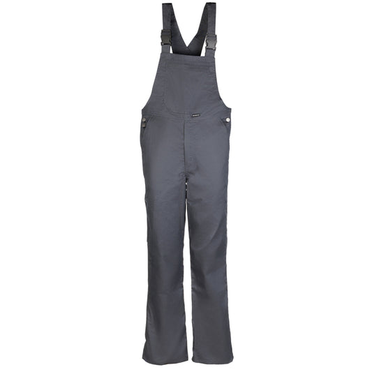 Radne pantalone Klasik na tregere, sive