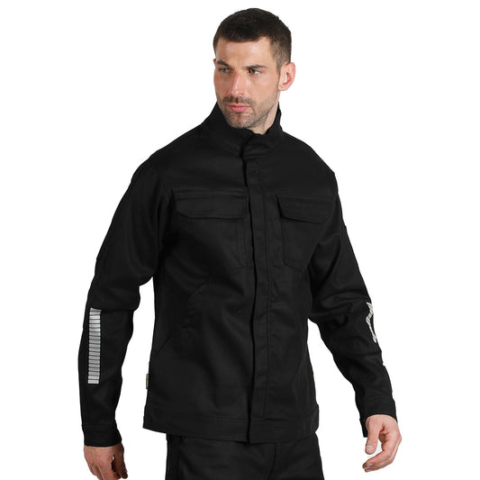 FORCE BLACK Radna bluza sa elastinom
