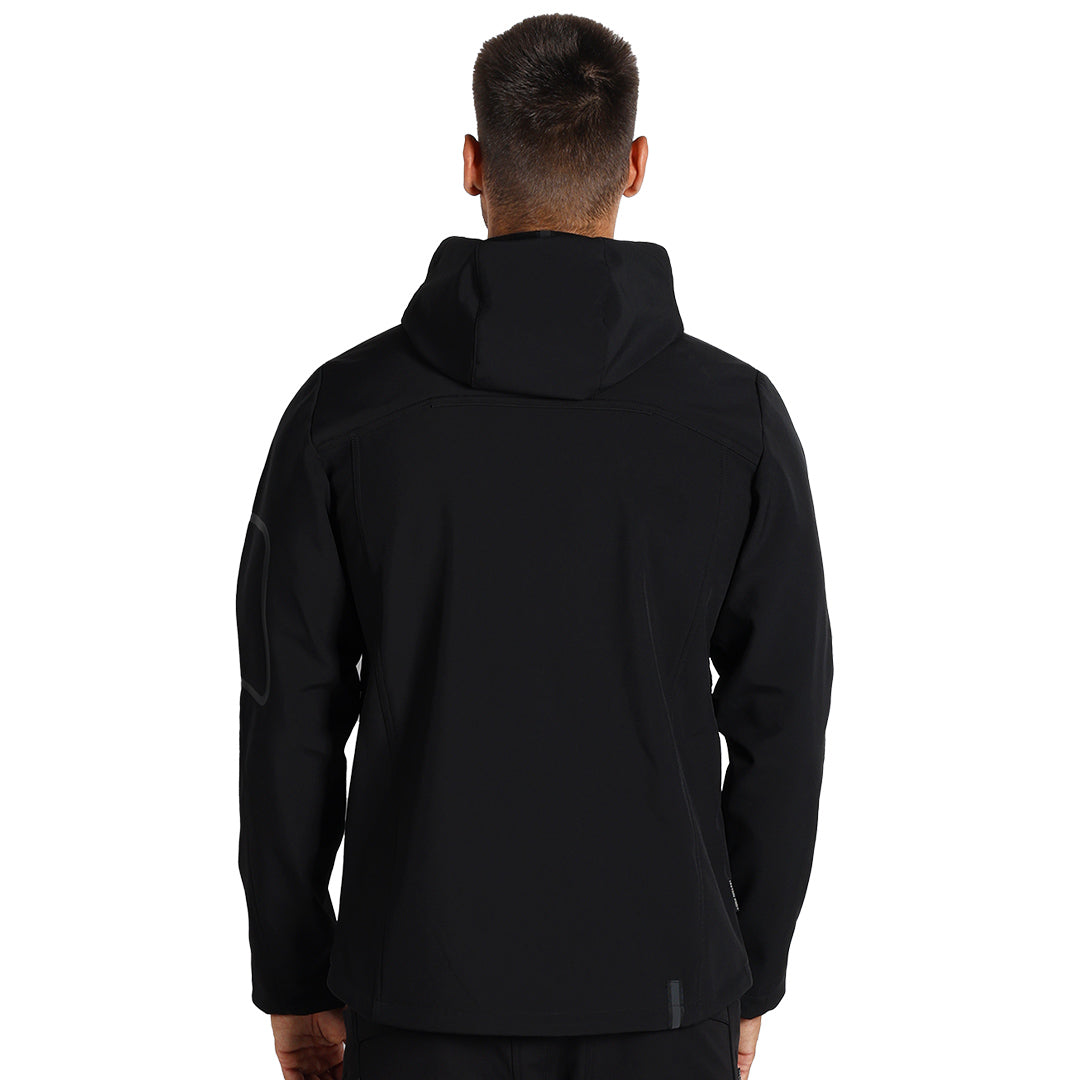 PANTHER Softshell jakna sa kapuljačom, crna
