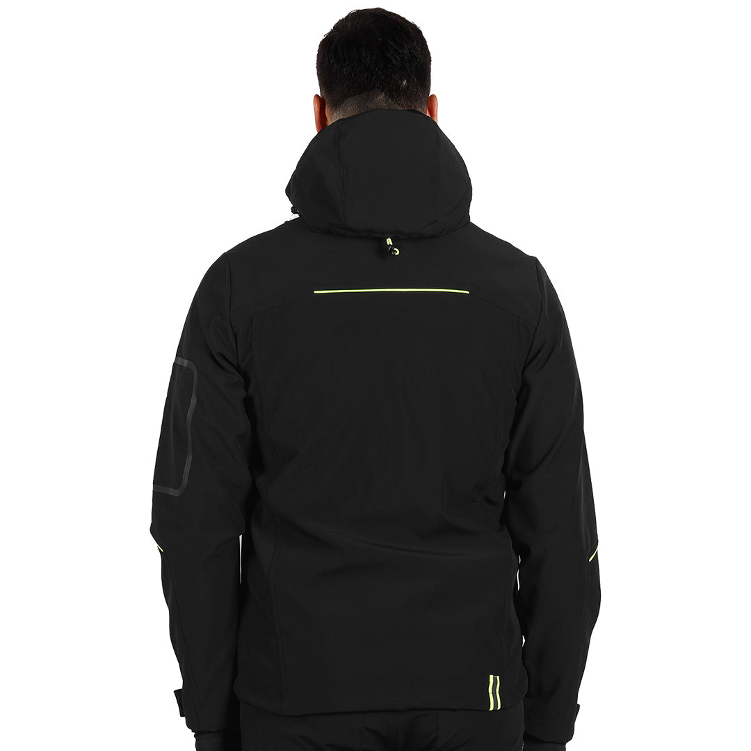 Eden Softshell jakna sa kapuljačom, žuta