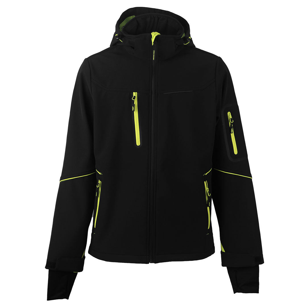 Eden Softshell jakna sa kapuljačom, žuta
