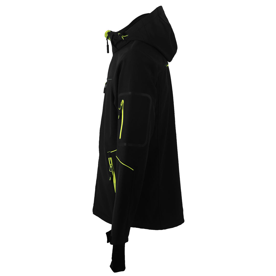 Eden Softshell jakna sa kapuljačom, žuta