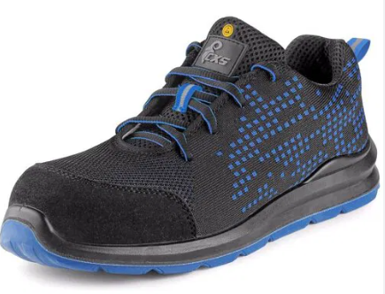 Radna cipela plitka CXS TEXLINE KORNAT O1, crno-plava